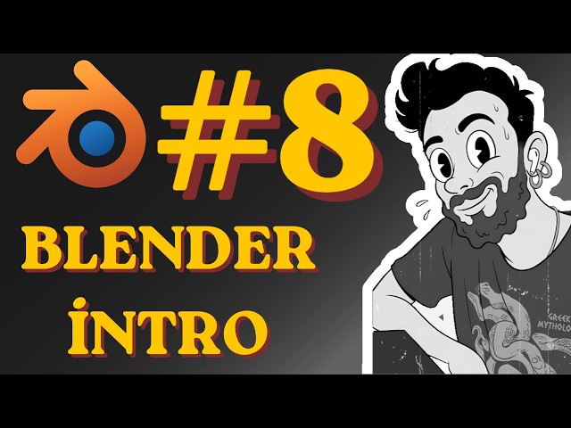 Blender  İntro Yapımı #8 | Animasyonun Bitiş Kısmını yapıyoruz #blender  #animation #motiongraphics
