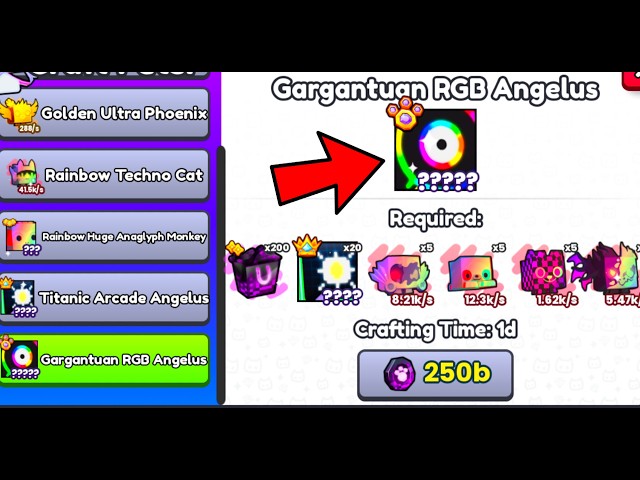 Craft the New F2P GARGANTUAN & Titanic Fast By Doing This in Pet Simulator 99!
