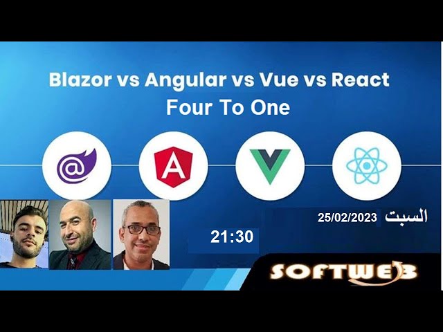 #Angular #React #Vue #Blazor (5)