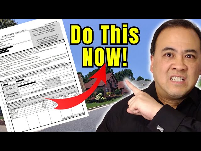 How to APPEAL a property tax assessment notice!  FAST & EASY! 2024  @Tax Freeze Command