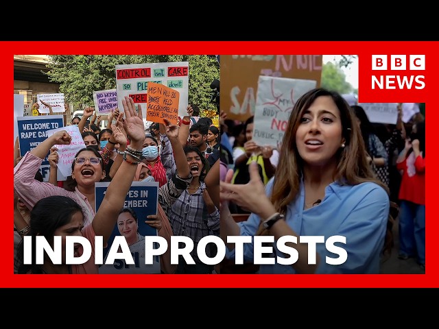 Women are taking to the streets in India’s capital. Why? | BBC News