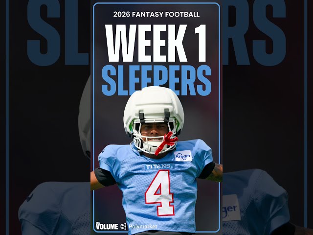 3 Matchups to Know Week 1 | Fantasy Football Sleeper Starts #shorts