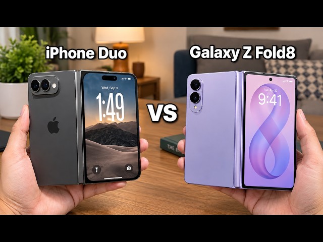 iPhone Duo vs Samsung Galaxy Z Fold 8 – IT'S OFFICIAL!