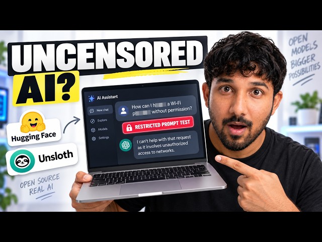 This AI Doesn't Censor You?! Uncensored Qwen 3.8 27B Tutorial | Telugu