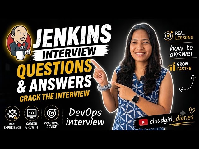 Jenkins Interview Questions & Answers | Scenario-Based Guide for DevOps Interview #devops 