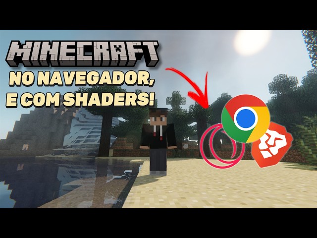 Como jogar minecraft no NAVEGADOR E COM SHADERS!