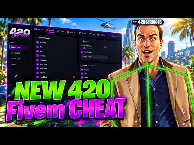The NEW 420 FiveM Cheat Is FINALLY Here 🔥