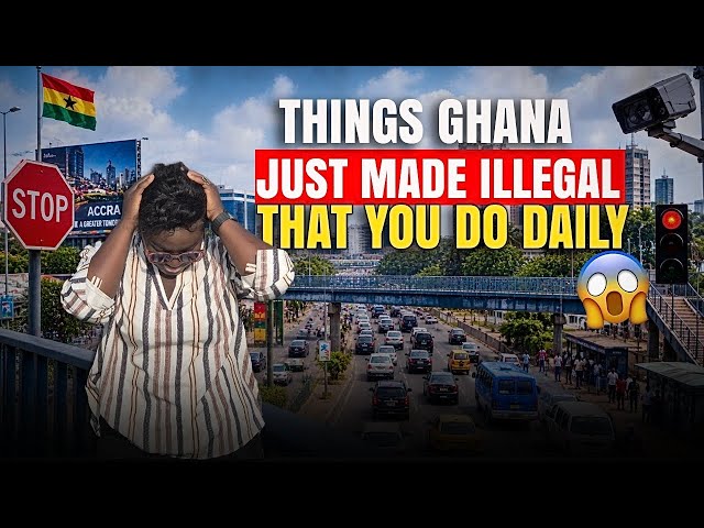 These 10 Things Ghanaians Do Every Day Are Now Illegal | Ghana Traffic Laws 2026
