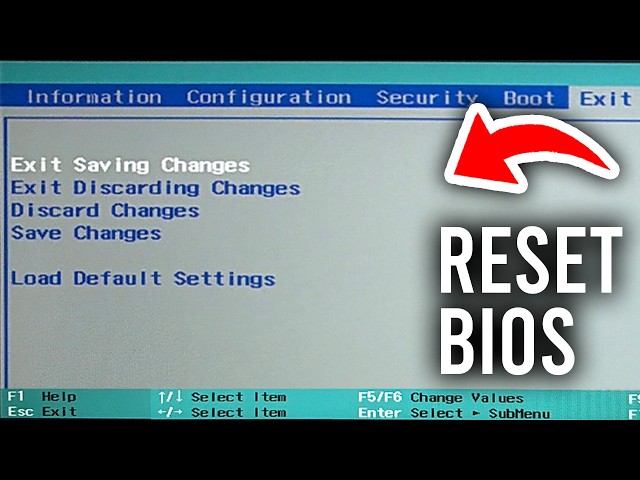 How To Reset BIOS Without Opening Computer Case - Tutorial