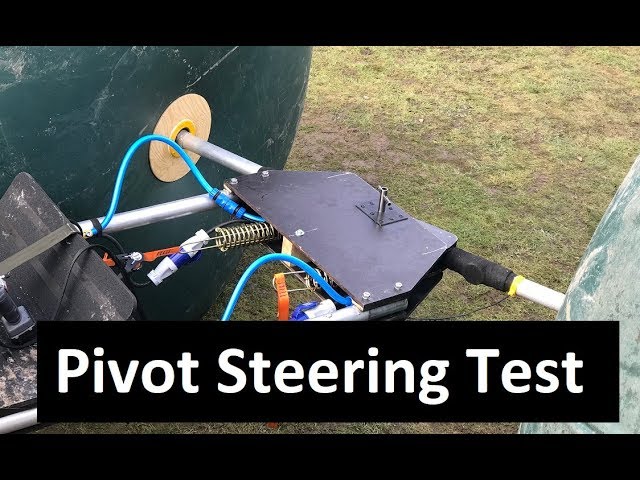 Inflatable car episode 8 Pivot steering test
