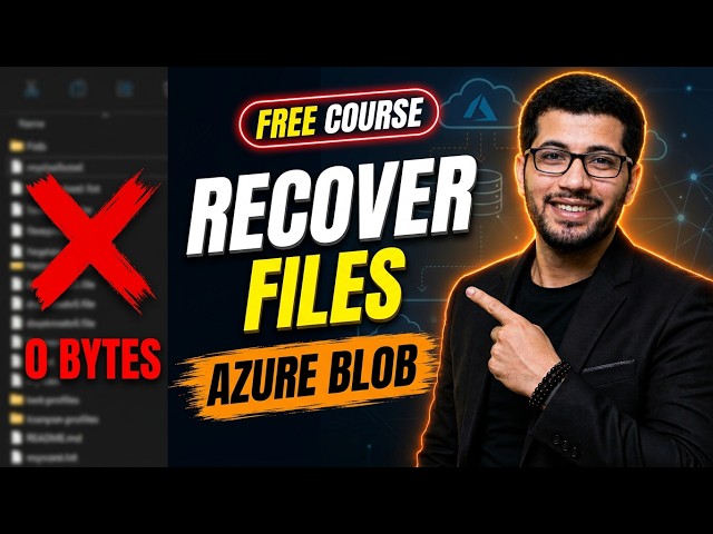 Azure Blob Versioning, Lifecycle Rules, Access Keys Explained | Recover Overwritten Files