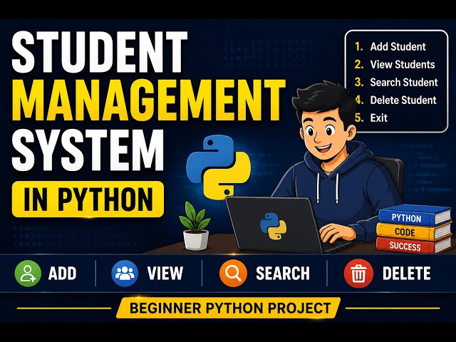 Student Management System in Python | Beginner Project