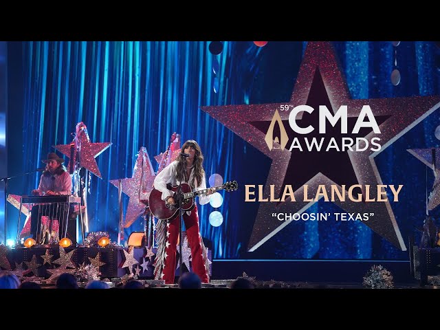 Ella Langley – “Choosin' Texas” | Live at CMA Awards 2025