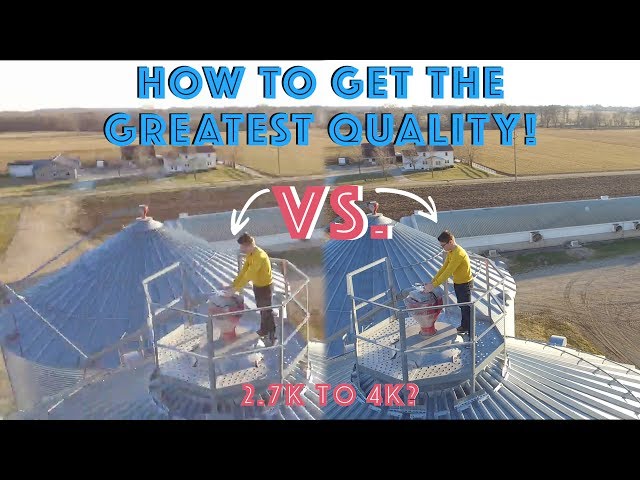 How to Get the Greatest Video Quality From a DJI Phantom 3 Standard! (OR Any DJI Drone)