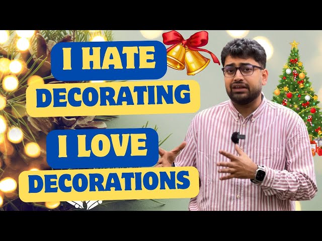 I Hate Christmas Decorating, But the Universe Had Other Plans ! #win_with_ashwin #christmas #2024