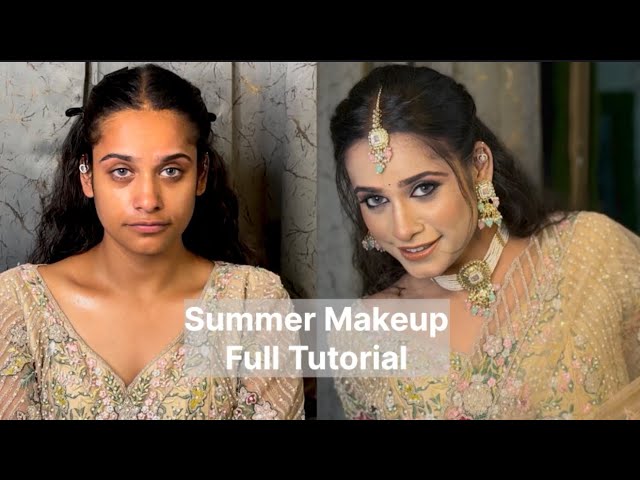 Full Face Makeup Using Only a Concealer Palette // Sweat & Rain Proof Makeup Tutorial #makeup
