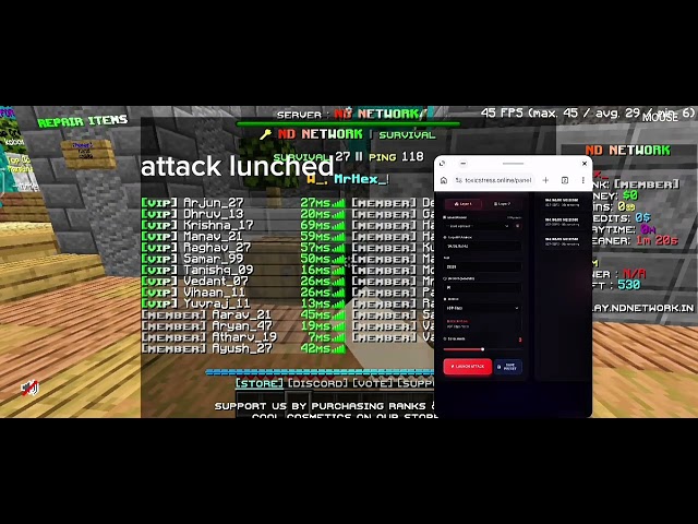 Crashing a minecraft server using toxic stresserbest ddos c2 2026 |best stresser