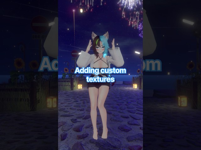 Adding custom texture in #unity #vrc #vrchat