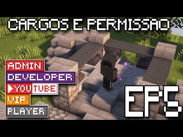 HOW TO CREATE A MINECRAFT SERVER WITH PLUGINS ON ATERNOS [ PERMISSIONS AND RANKS WITH TAGS ] EP5