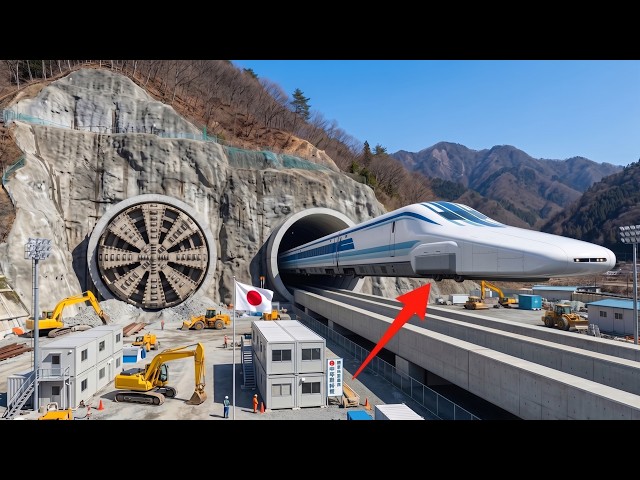 Japan’s 603 km/h Maglev — The Train That Doesn’t Touch the Rails