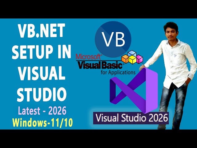 VB.NET Run in Visual Studio 2026 On Windows 11