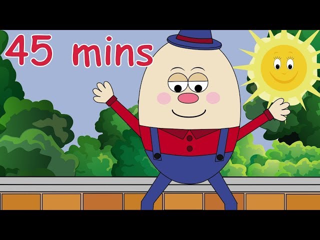 Humpty Dumpty! And lots more Nursery Rhymes! 45 minutes!