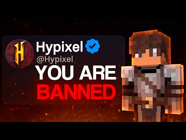 They BANNED me from Hypixel... and I need help