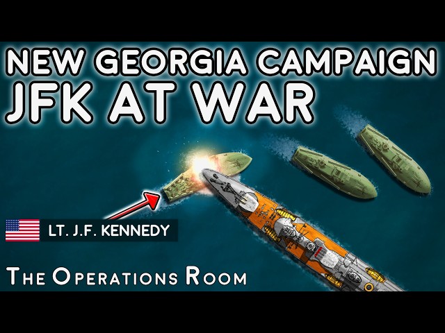US Navy New Georgia Campaign (2/2) - JFK's PT Boat Gets Rammed