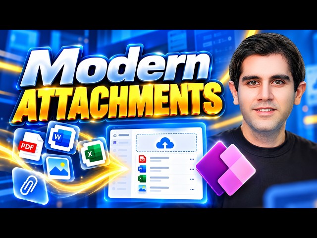 Power Apps FINALLY Gets Modern Attachments | SharePoint Patch, Forms & More