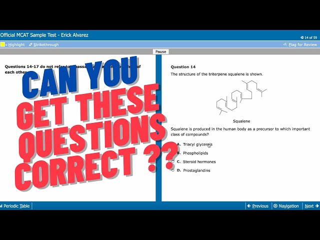 Mcat Practice Question TIME | AAMC QUESTIONS | Tips from a 100th% tutor