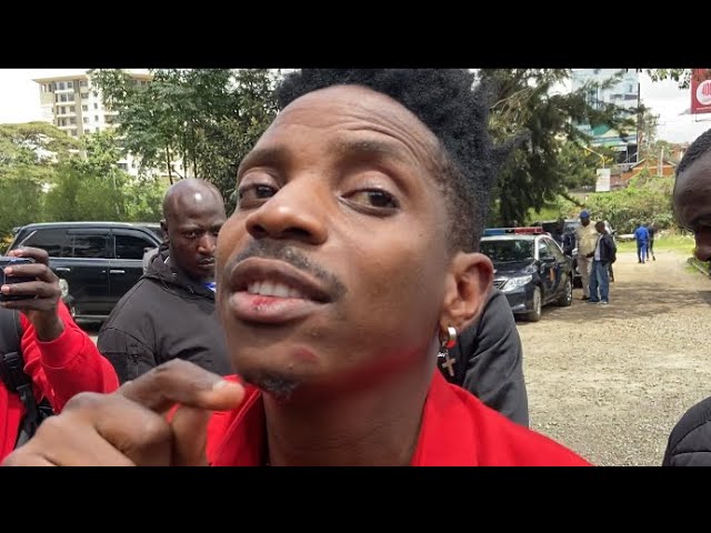 HARMONIZE BEATS ERIC OMONDI AT KILELESHWA POLICE STATION | HARMONIZE TAPELI