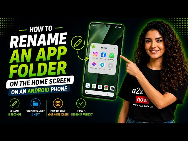 How To Rename App Folders On Android Home Screen