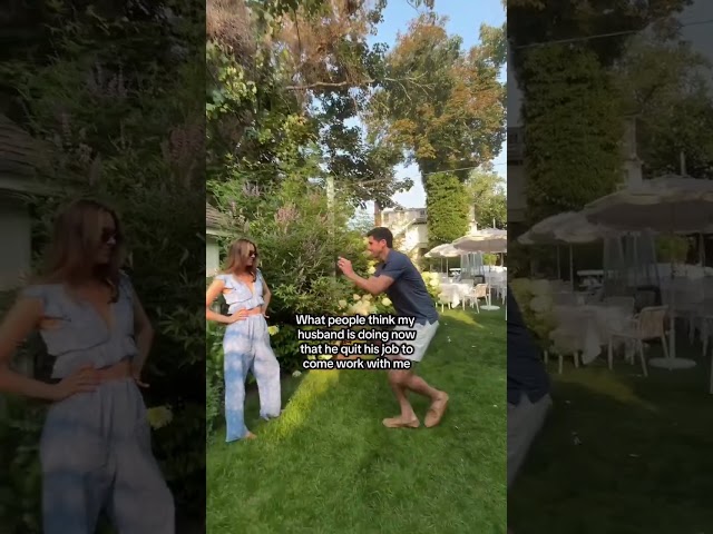 What people think my husband does...