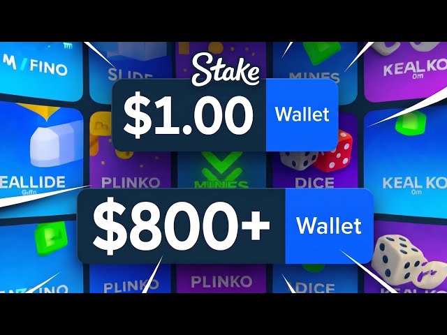 TURNING $1 INTO $800 IN 20MINUTES on Stake!