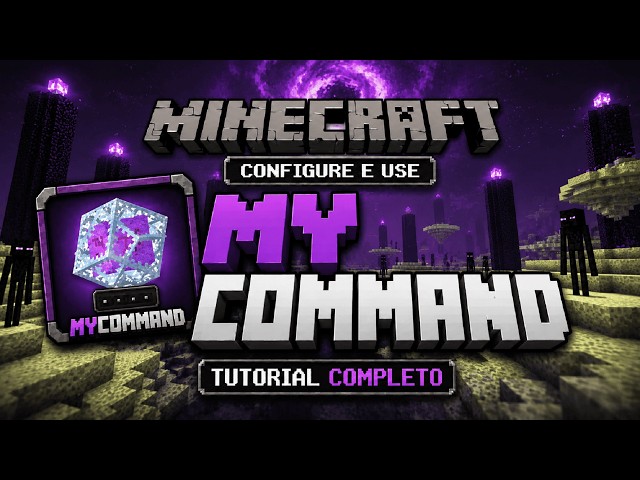 MyCommand Plugin | 🔥 COMO CRIAR COMANDOS PERSONALIZADOS NO MINECRAFT! ⚔️ #minecraft