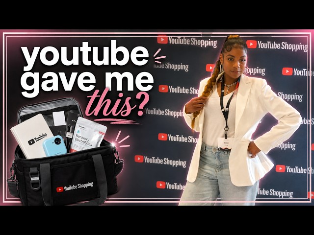👀  What I Got from an NYC YouTube Creator Event (Unboxing Inside!)