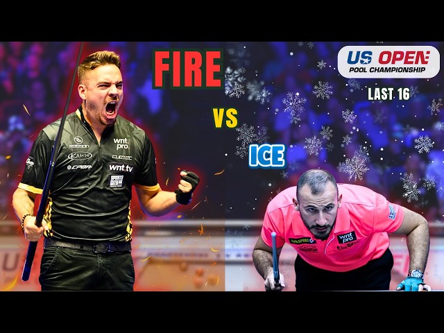 FIRE vs ICE! | Francisco Sanchez Ruiz (FSR) vs Alexander Kazakis | LAST 16 | US Open Pool 2026