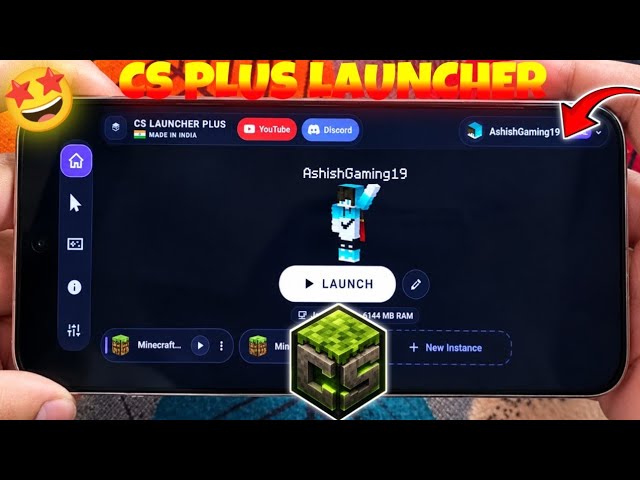 NEW CS Launcher Plus! 🤯 Best Minecraft Java Launcher for Mobile? 🔥