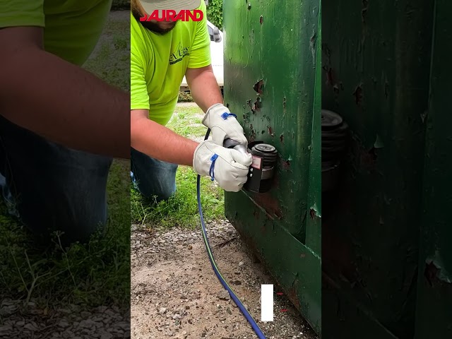 Aurand KP5 Pneumatic Paint Remover - Chipped Paint Removal from Metal Surfaces