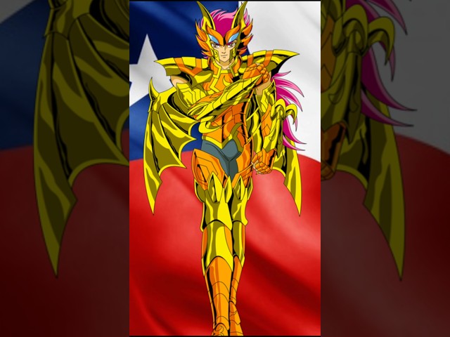 The Chilean Knight from Saint Seiya 🇨🇱 #saintseiya