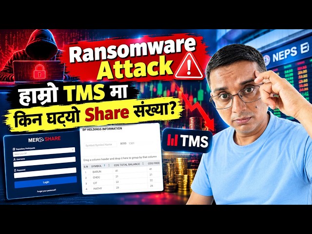 TMS Account Ma Kina Ghatyo Share? H*ack Bhayeko ta Hoina?