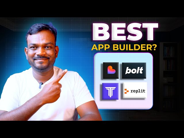 Best AI App Builder | Comparison of Loveable, Bolt, Tempo, Replite | Ai Tamil #aitamil #bestapp