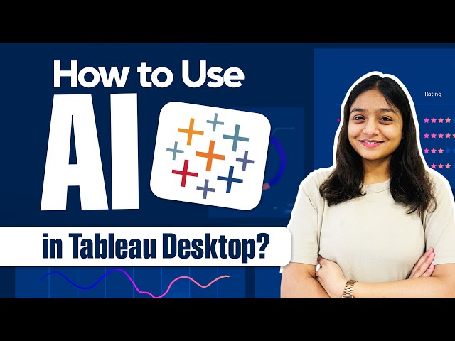 How to use AI in Tableau Desktop? | AI in Tableau Tutorial