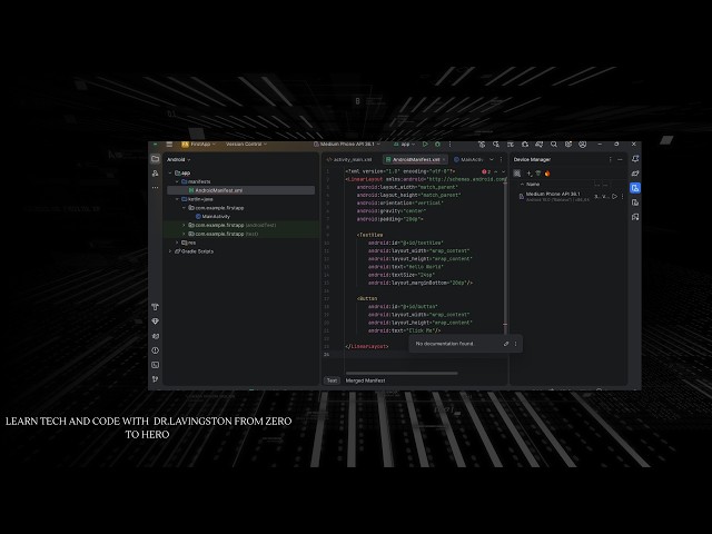 Android Studio Beginner Tutorial | Create Your First Project in Java