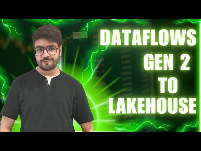 How to Publish Dataflows Gen2 Tables to Lakehouse | Microsoft Fabric Tutorial