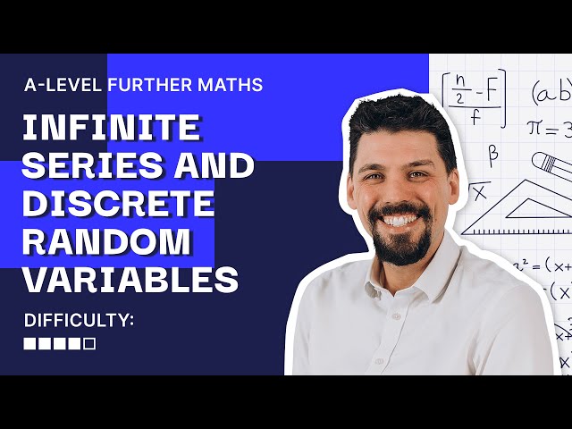 CRAZY Infinite Series And Discrete Random Variables Question | A-Level Further Maths