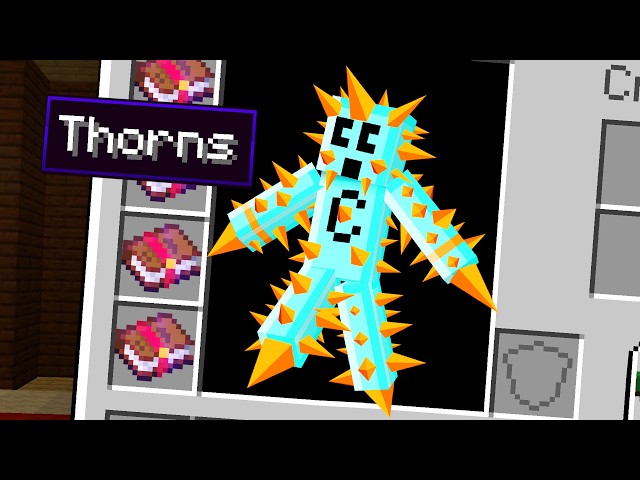 Minecraft but You can Equip Enchantments