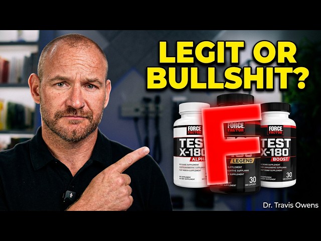 I Bought All 3 Force Factor Test X-180 Versions — Here's What I Found
