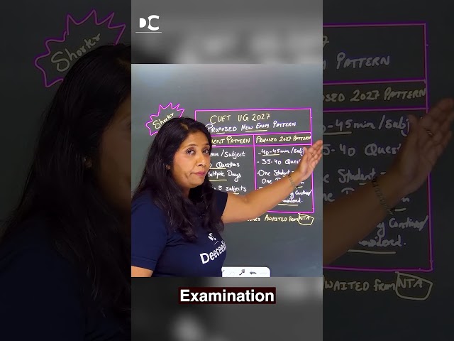 CUET 2027 Exam Pattern May Change! New Proposal