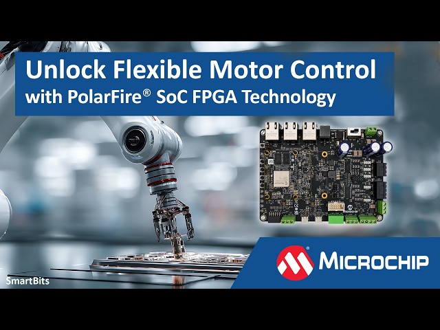 Unlock Flexible Motor Control with PolarFire® SoC FPGA Technology